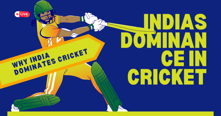 Indias Dominance in Cricket